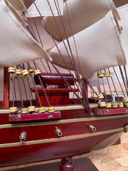 Confection Wooden Model Sailing Ship 2a – 48cm