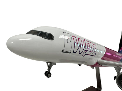 Wizzair A320 Airbus Model Plane Quality Large Scale Ideal Gift - Authentic Replicas & Models