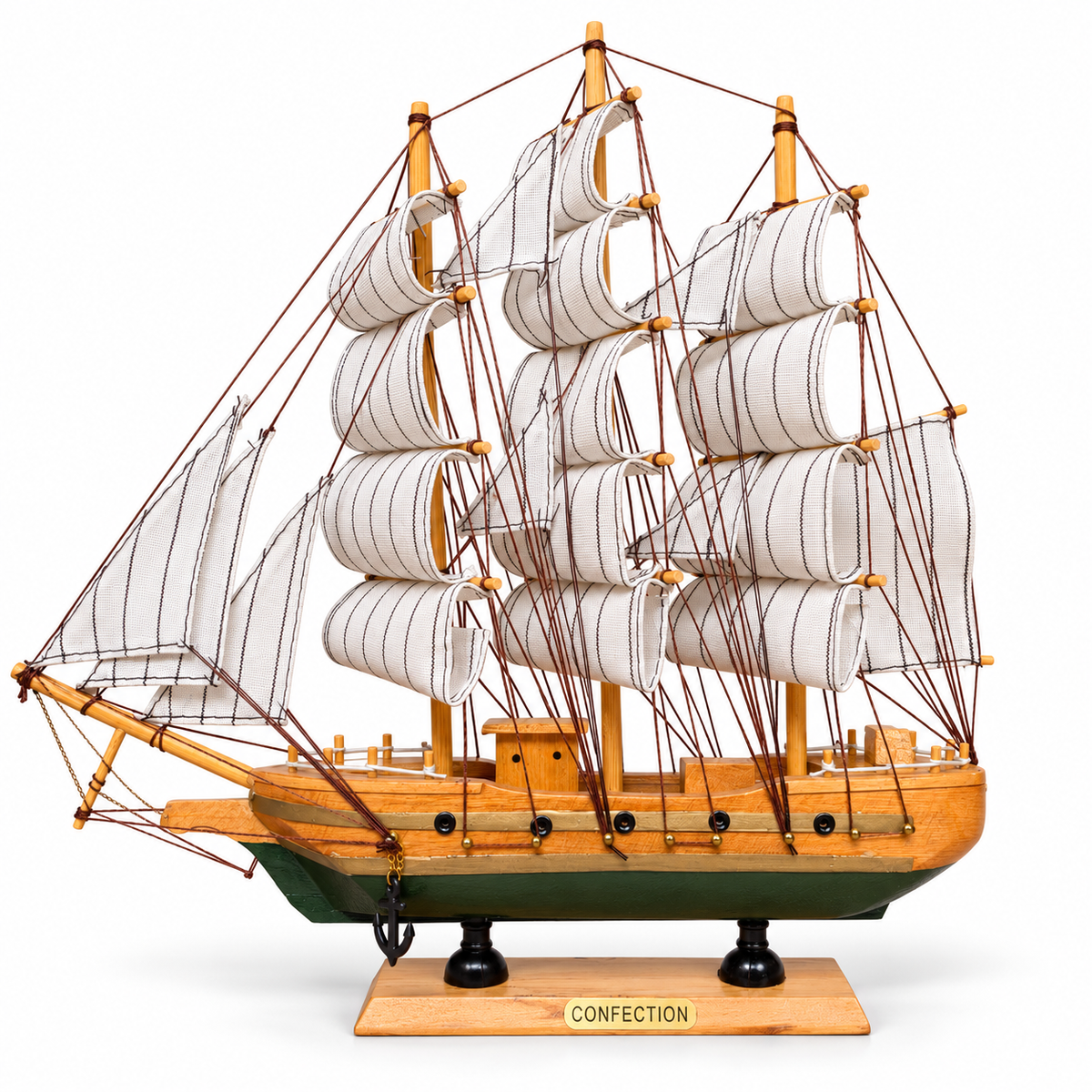 Confection Wooden Model Sailing Ship 1s - 32cm