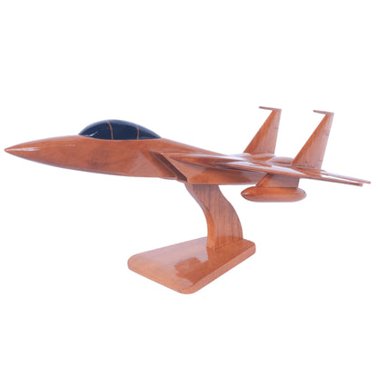 F-15 Eagle Wooden Jet – Premium Display Model