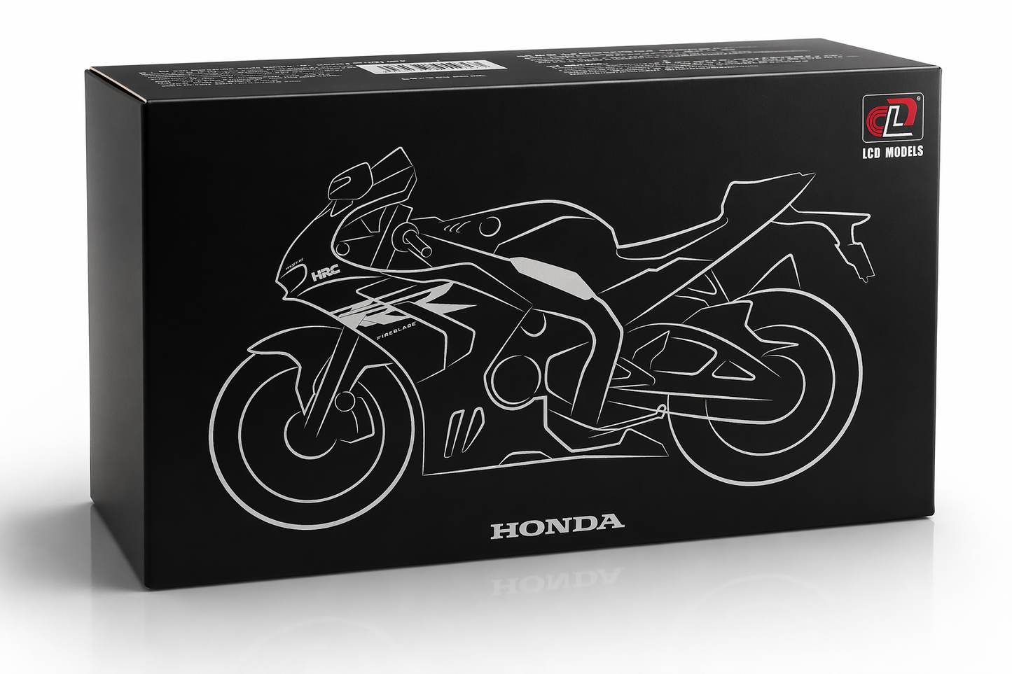 Honda CBR1000RR-R Fireblade SP Black 1:12 Scale Collectible Motorcycle Model by LCD Models