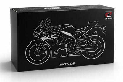 Honda CBR1000RR-R Fireblade SP Black 1:12 Scale Collectible Motorcycle Model by LCD Models