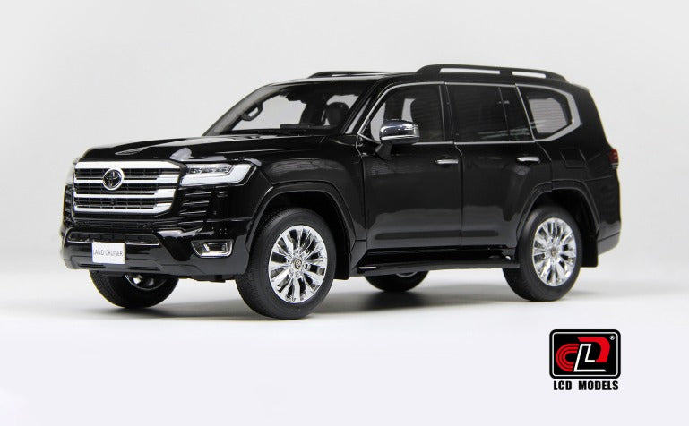 LCD Models Toyota Land Cruiser 300-ZX Die-Cast Model Car 1:18 Black