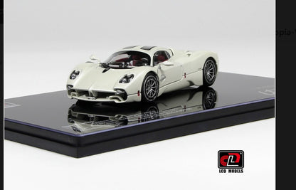 LCD Models Pagani Utopia Die-Cast Model Car 1:43 White