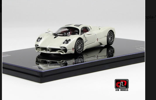 LCD Models Pagani Utopia Die-Cast Model Car 1:43 White