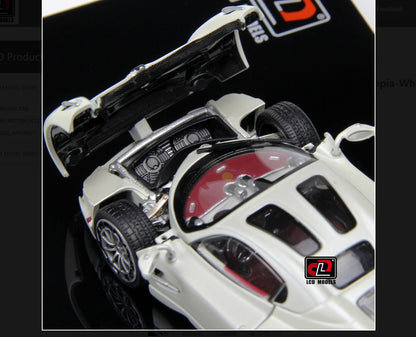 LCD Models Pagani Utopia Die-Cast Model Car 1:43 White