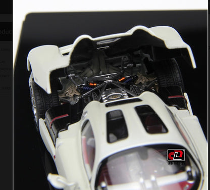 LCD Models Pagani Utopia Die-Cast Model Car 1:43 White