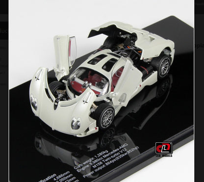 LCD Models Pagani Utopia Die-Cast Model Car 1:43 White