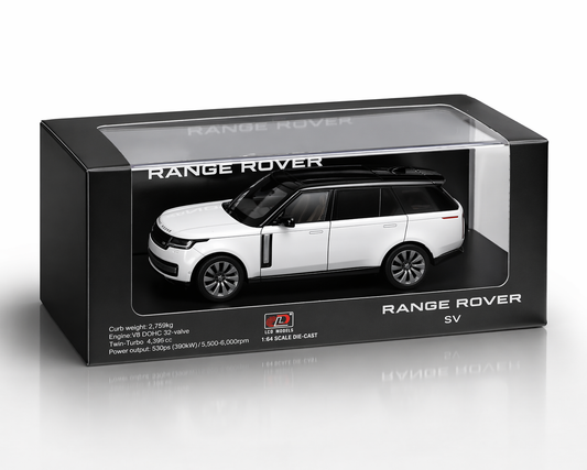 LCD Models Land Rover Range Rover SV Serenity 1:43 White