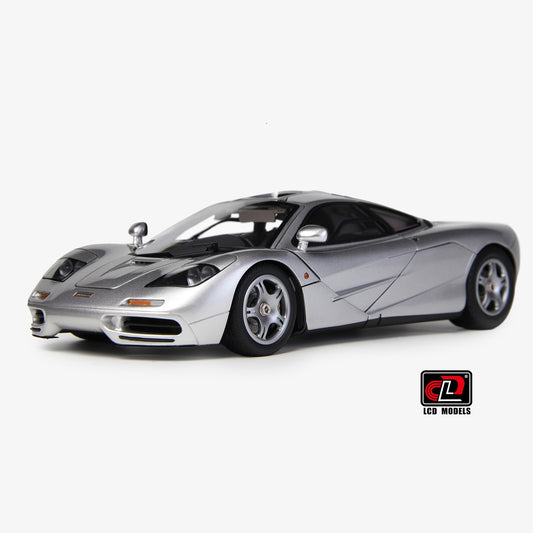 LCD Models McLaren F1 Die-Cast Model Car 1:18 Silver