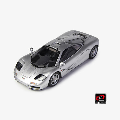 LCD Models McLaren F1 Die-Cast Model Car 1:18 Silver