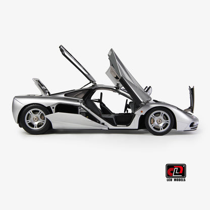 LCD Models McLaren F1 Die-Cast Model Car 1:18 Silver