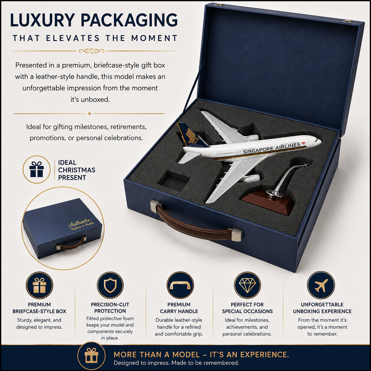Singapore Airlines A380 – Luxury Boxed Collector’s Edition